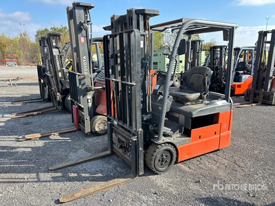 2016 Toyota 8FBE15U 2650 lb Montacargas Eléctrico (Inoperable)