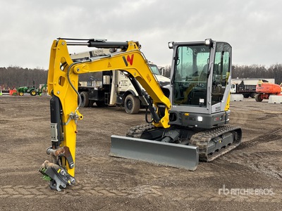 2024 Wacker Neuson EZ50 Mini Excavator