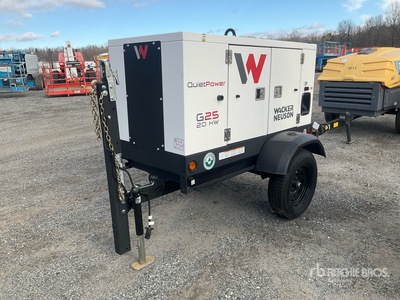 2023 Wacker G25W Mobile Generator Set