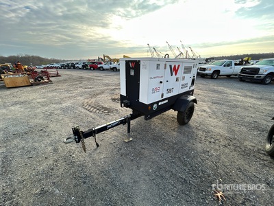 2021 Wacker Neuson G-50 38 kW Mobile مولد