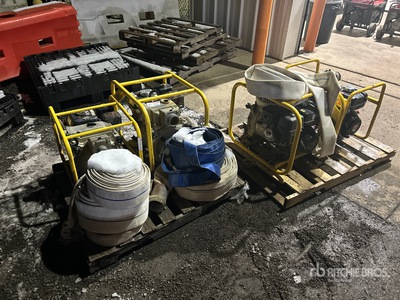 Quantity of (4) Wacker Neuson Water Pump