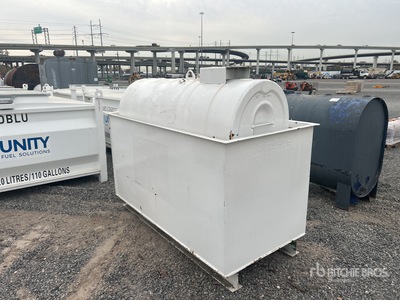 275 gal Skid Mounted Steel Tank
