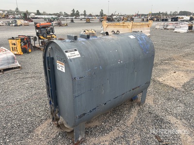 275 gal Skid Mounted Steel Hydraulic Tank
