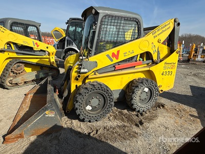 2018 Wacker Nesuon SW21 Two-Speed High Flow Minicargadora