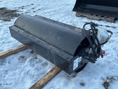 2025 GIYI GY-VR59 59 in Rouleau vibrant pour chargeuse à différentiel