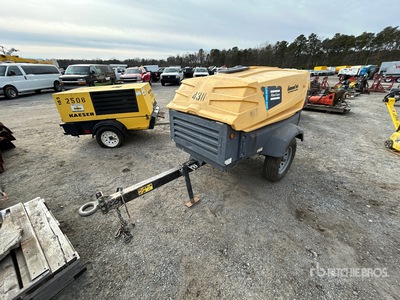 2018 Atlas Copco XAS 185 KD7 PE T4F Mobile Air Compressor
