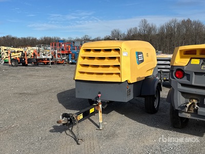 2021 Atlas Copco XAS188 KD8 T4F 188 cfm Mobile Air Compressor