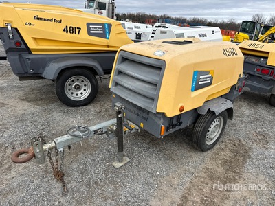 2021 Atlas Copco XAS110 110 cfm Mobile Air Compressor