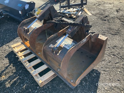 2015 Blue Diamond 106135 66 in Grapple bucket Skid Steer Grapple Bucket