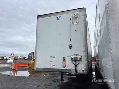 2017 Vanguard National VXP 53 ft x 102 in T/A Van Trailer