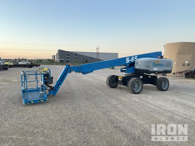 2019 Genie S-65 4WD Diesel Telescopic Boom Lift