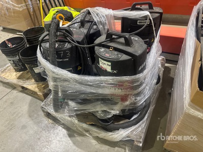 Quantity of (4) 2019 Lincoln Miniflex K3972-3 Lincoln x-tractor mini Fume Extractor Varios, equipamiento de soldadura