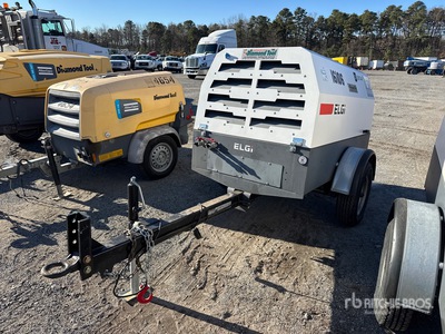 2024 Elgi D185T4F-T 185 cfm Mobile Air Compressor