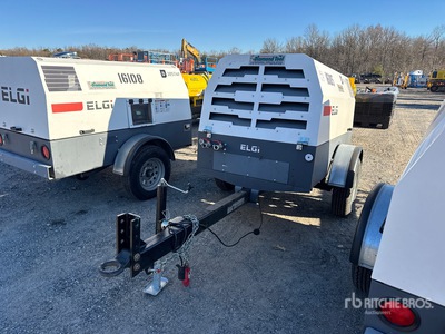 2024 Elgi D185T4F-T 185 cfm Mobile Air Compressor