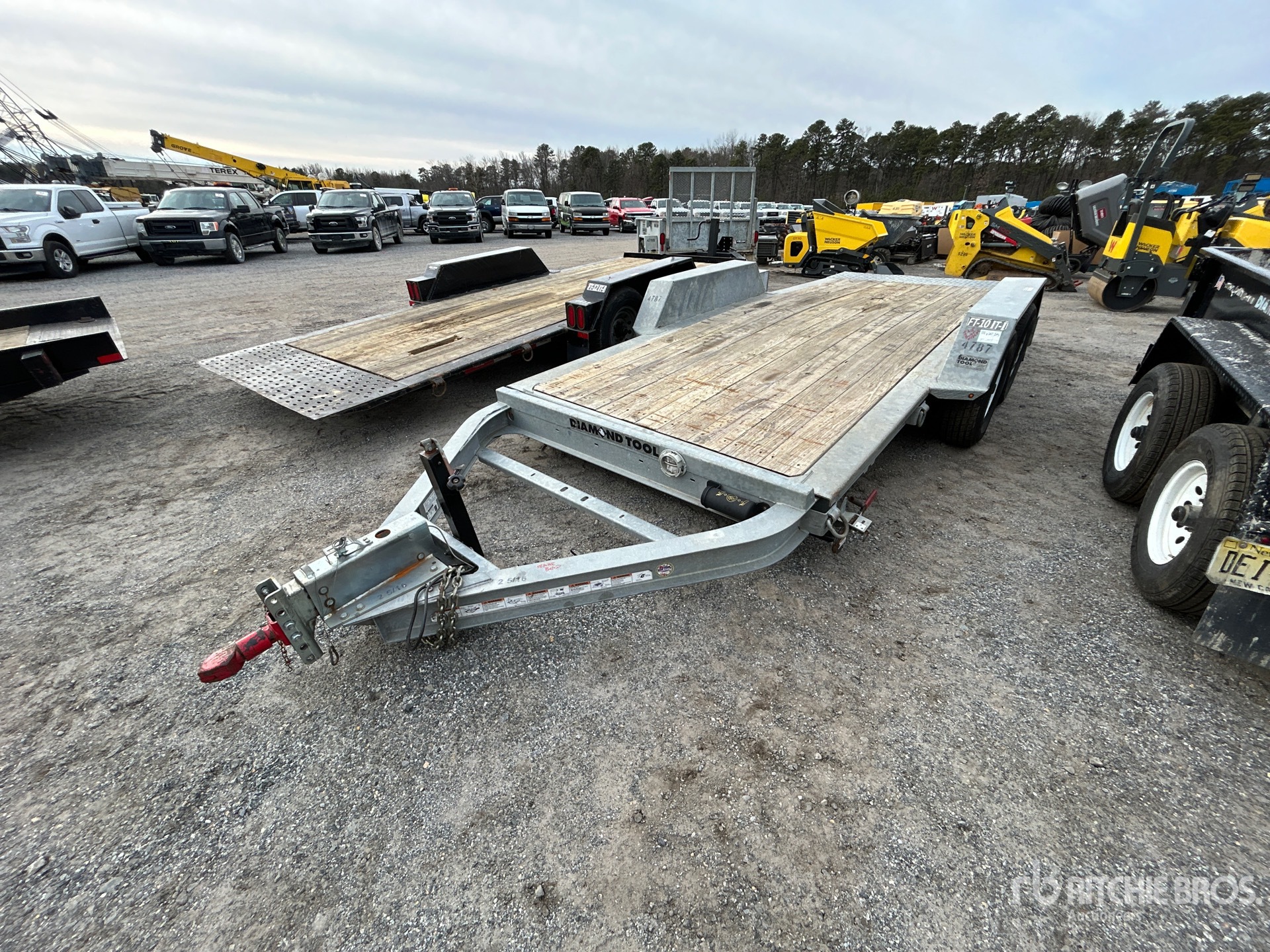 2020 Felling FT-10IT 18 ft T/A Tilt Deck Trailer (Inoperable)