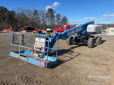 2018 Genie S-65 4WD Diesel Telescopic Boom Lift
