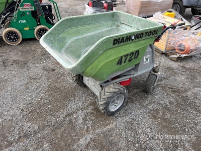 2020 Powerpac MCE400 Walk-Behind Electric Tombereau