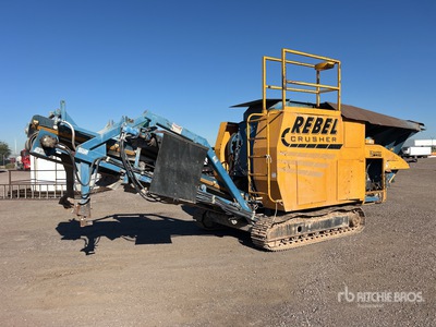 2009 Rebel Tracked Jaw Crushing Plant