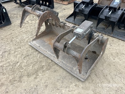 60 in General Purpose Skid Steer Grapple Bucket