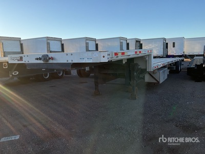 2017 Manac 13253COB1F 53 ft T/A Single Drop Plataforma Rebajada