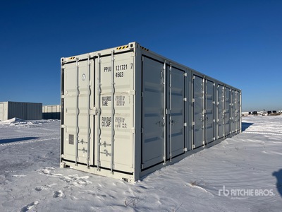 2025 40 ft High Cube Multi-Door Storage Container
