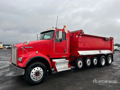 2007 Kenworth W900 12x4 Simple 16 Wywrotka pięcioosiowa