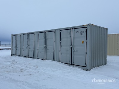 2025 40 ft High Cube Multi-Door Storage Container
