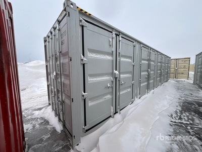 2025 40 ft High Cube Multi-Door Storage Container