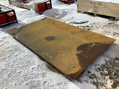 2026 AGT 5ft x 8ft 4 ft 11 in x 7 ft 11 in Qty of 2 Placas de acero (Unused)