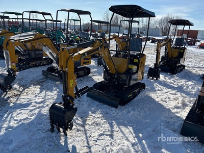 2026 CFG H12R Mini Excavator (Unused)