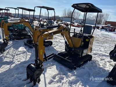 2026 CFG H12R Mini Excavator (Unused)