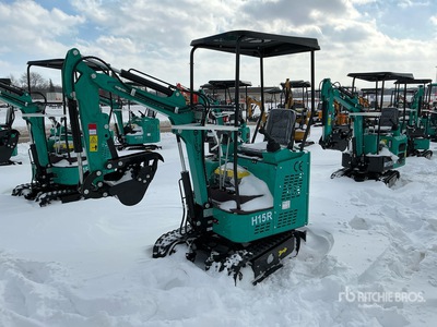 2026 CFG H15R Mini Excavator (Unused)