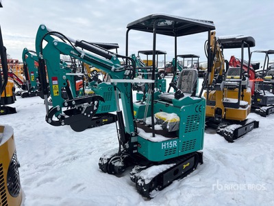 2026 CFG H15R Mini Excavator (Unused)