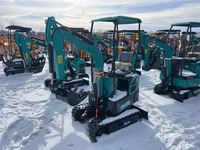 2026 CFG QH12R Mini Excavator (Unused)