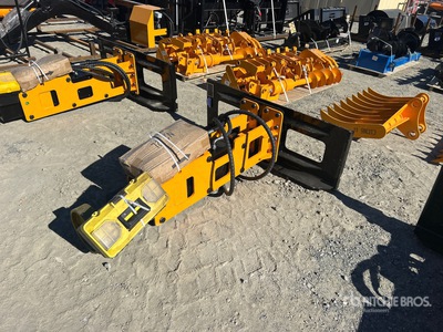 2025 GIYI GY-D680 Skid Steer Post Driver (Unused)