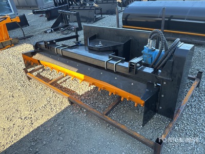 2025 GIYI GY-LPR71 71 in Skid Steer Power Rake Divers - Accessoires pour chargeuse à différentiel (Unused)