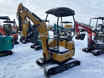 2026 CFG QK20R Mini Excavator (Unused)