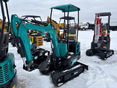 2026 CFG QH12R Mini Excavator (Unused)