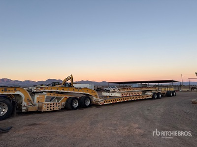 2006 Trail King 65 ton 2+2+2 Removable Gooseneck Góndola