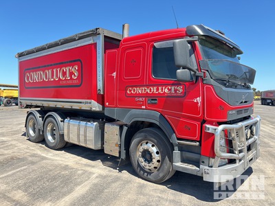 2019 Volvo FM13 6x4 & GBB Quad Dog Step Deck Tipping Combination T/A Dump Truck