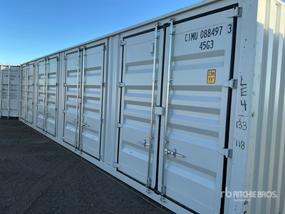 2026 40 ft High Cube Multi-Door Contenedor de almacenamiento