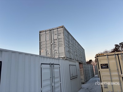 2026 40 ft High Cube Multi-Door Contenedor de almacenamiento