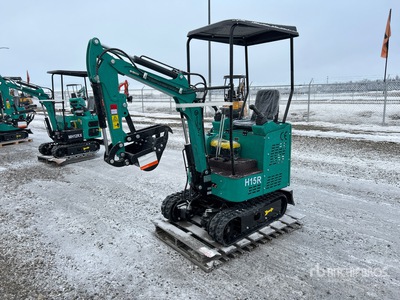 2025 CFG H15R Mini Excavator (Unused)