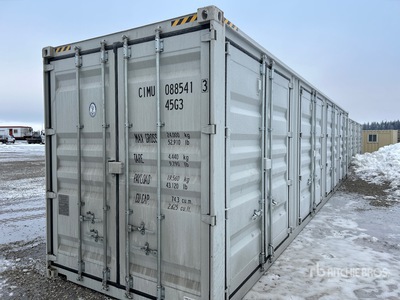 2026 40 ft High Cube Multi-Door Storage Container