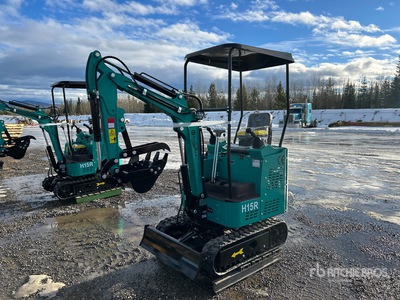 2026 CFG H15R Mini Excavator (Unused)