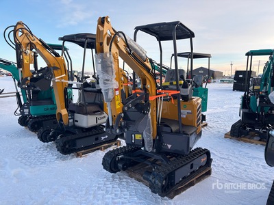 2025 CFG MX20R Mini Excavator (Unused)