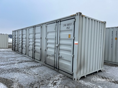 2026 40 ft High Cube Multi-Door Storage Container