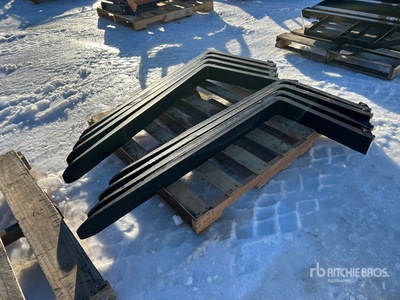 Quantity of (4) 2026 Mower King SA 48 in Horquillas para minicargadora (Unused)