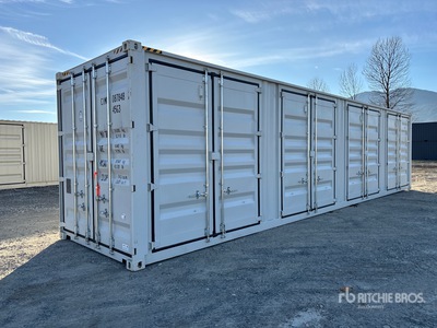 2026 40 ft High Cube Multi-Door Storage Container