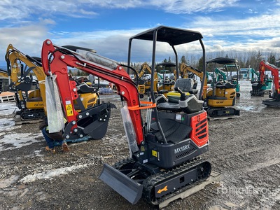 2026 CFG MX15RX Mini Excavator (Unused)